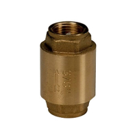 Клапан обратный Giacomini R60 - 1"1/2 (ВР/ВР, PN10, Tmax 95°C, затвор пластиковый)