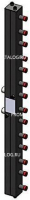 Коллектор котельной разводки вертикальный ZOTA - 1"1/4 на 7 контуров 1" (для котлов до 70кВт)