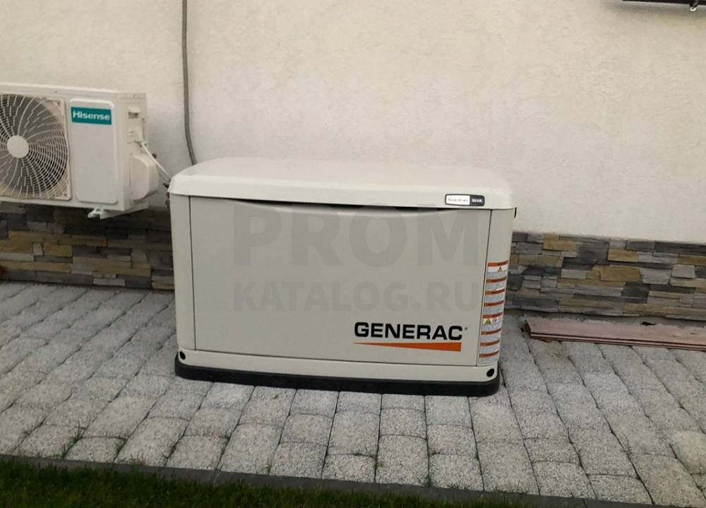 Газовый генератор Generac 7145 + Солнечные батареи